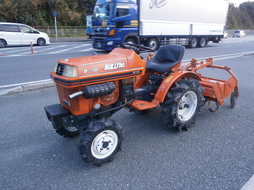 ☆中古品 クボタ トラクター 四駆 BULLTRA B-10 9.5PS 動作問題なし 販売中です！☆