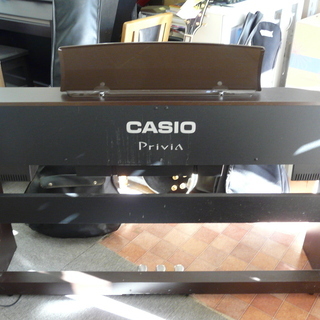 HS108M カシオ CASIO 電子ピアノ Privia プリヴィア PX-750BN PX750BN 88鍵 オークウッド 2013年製 楽譜付 動作品 の画像