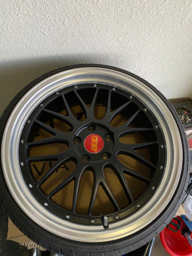 BBS風　20インチホイール　バリ山