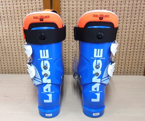 南12条店 未使用 LANGE/ラング 24.5cm スキーブーツ RS 100 S.C.WIDE LBG1500 17-18モデル