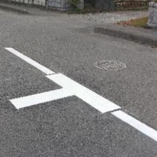 道路のライン工事（正社員登用あり）の画像