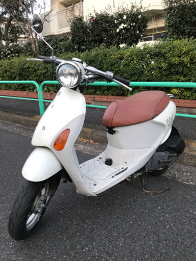 【美品】 原付 スズキ レッツ4 白色 4st