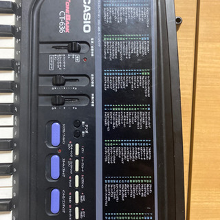 カシオキーボードの画像