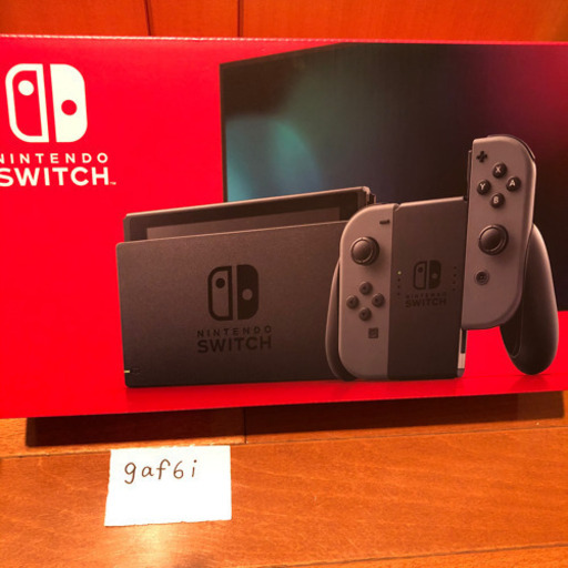 メーカー保証ほぼ1年あり☆新型 nintendo switch グレー
