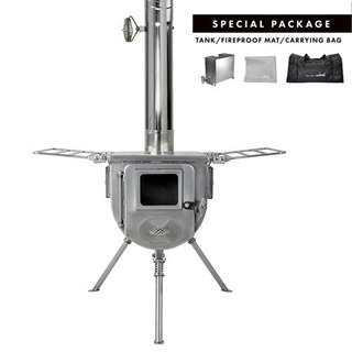 *tent-Mark DESIGNS ウッドストーブ サイドヴュ...