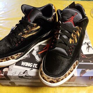 ナイキ エアージョーダン3 アニマル NIKE AIR JORD...