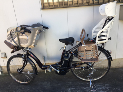 Ｈ４Ｎ電動自転車Ｎ３９Ａブリジストンアンジェリーノ６アンペア　濃い紫色