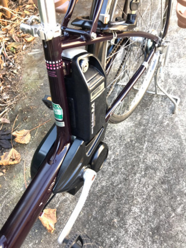 Ｇ４Ｎ電動自転車Ｎ４２Ｎブリジストンアンジェリーノ６アンペア濃い紫色 G4N電動自転車N42Nブリジストンアンジェリーノ6アンペア濃い紫色