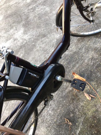 Ｇ４Ｎ電動自転車Ｎ４２Ｎブリジストンアンジェリーノ６アンペア濃い紫色  