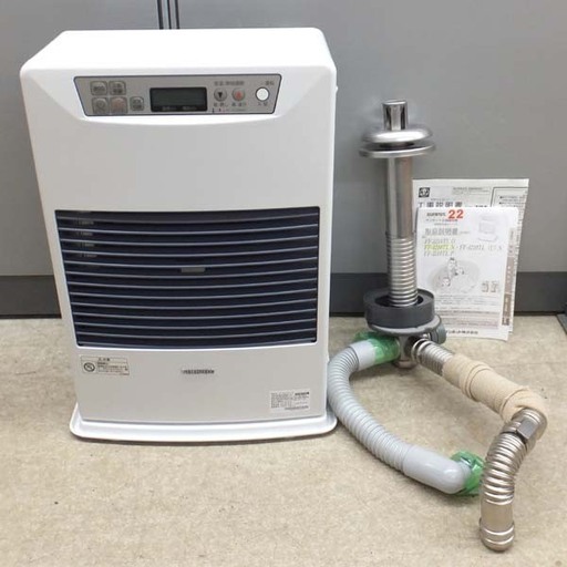 サンポット FF式温風コンパクト FF式石油ストーブ FF-4210TL N 2017年製 木造11畳 コンクリート18畳