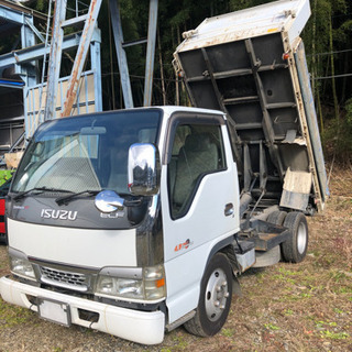 H15年エルフ！3トンダンプ！電動コボレーン付き！