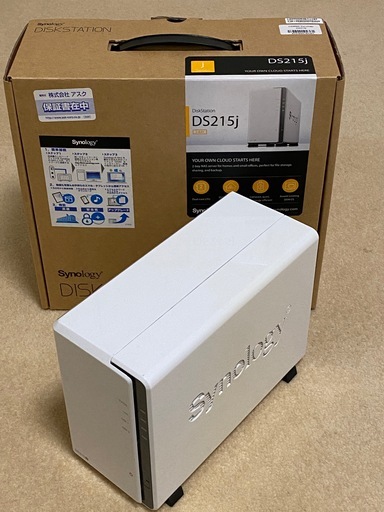 Synology DS215j HDD 2TB 2台