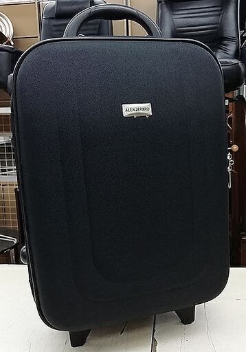 【リサイクルショップスターズ城西店】ALEN JERAD　アレンジェラード　小型　ソフトスーツケース　旅行バッグ　黒　中古品