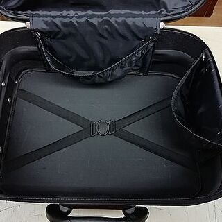 【リサイクルショップスターズ城西店】ALEN JERAD　アレンジェラード　小型　ソフトスーツケース　旅行バッグ　黒　中古品の画像