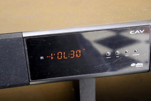 【CAVジャパン】 3.1ch オーディオラック スピーカー付テレビ台 THRJ-120　リモコン付き 取説あり