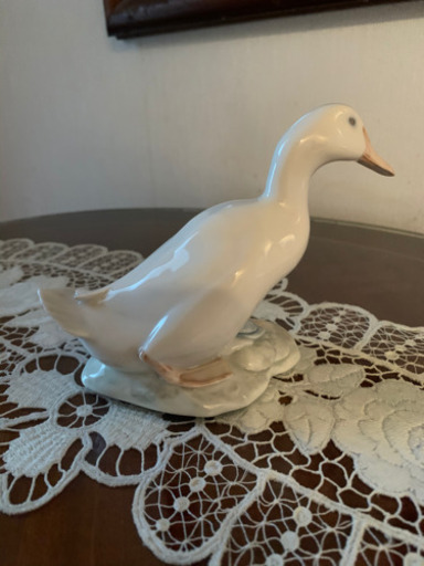 コペンハーゲン　鳥の置き物　アヒル