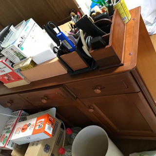 木製カウンターワゴン