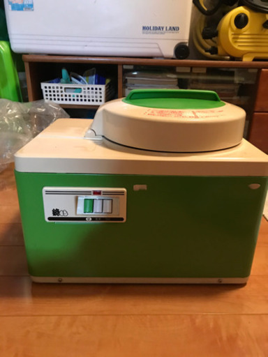 蒸すつくの餅つき器
