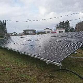   1名  太陽光発電架台パネル工事