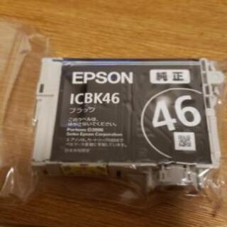 新品未開封 EPSON 純正インク ブラック ICBK46
