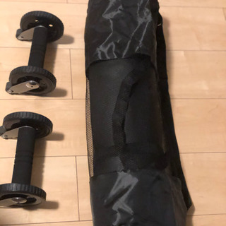 腹筋ローラー+ヨガマットの画像