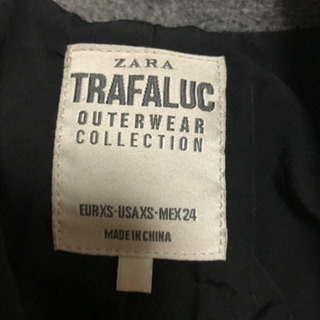 【お値下げ中】ZARA グレーチェスターコートの画像