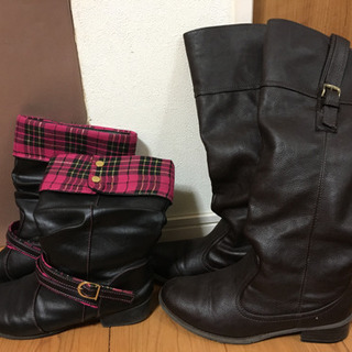 👚女子服類14点、全部で。ブーツ、ブラウス等…の画像