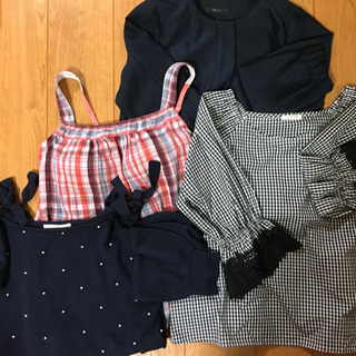 👚女子服類14点、全部で。ブーツ、ブラウス等…の画像