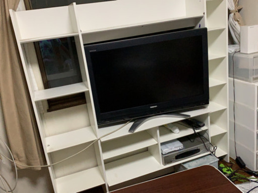IKEA MAVAS テレビ台 収納たっぷり！