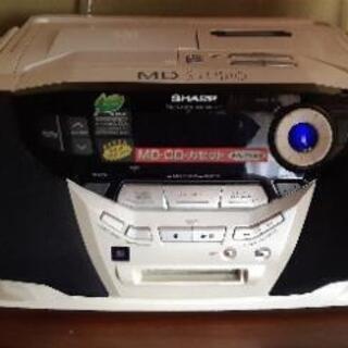 CD MD　カセットデッキ　