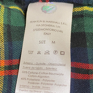 Franklin Marshall  中綿コートの画像