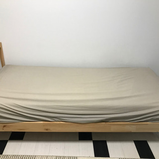 【キレイ！】IKEA  シングルベッド　FJELLSEとHOVAGの画像