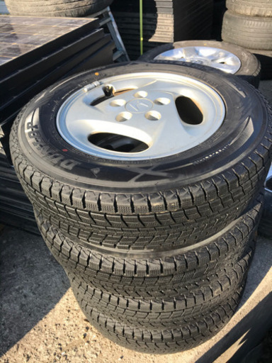 ホンダ用アルミホイール付きスタッドレスタイヤ、175/80/15★取り付け無料★