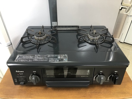 【リサイクルショップどりーむ荒田店】4920　Paloma　パロマ　ガスコンロ　IC-N36BS-L　2017年製　都市ガス用【3ヶ月保証付き】