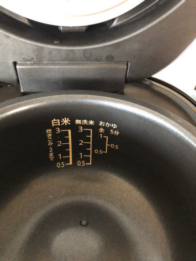 シャープ炊飯器3合
