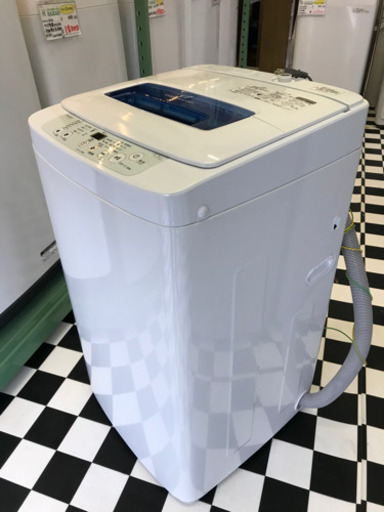【リサイクルサービス八光　田上店　安心の3か月保証　配達・設置OK】ハイアール 4.2kg 全自動洗濯機 ホワイトHaier JW-K42H(W)