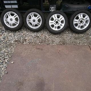 155/65R13 グッドイヤー スタッドレス アルミホイール4本セット