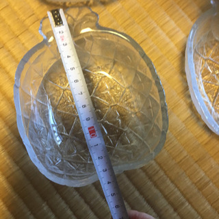昭和レトロなパイナップル型 ガラスの器6個の画像