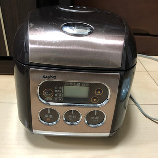 SANYO 炊飯器　無料