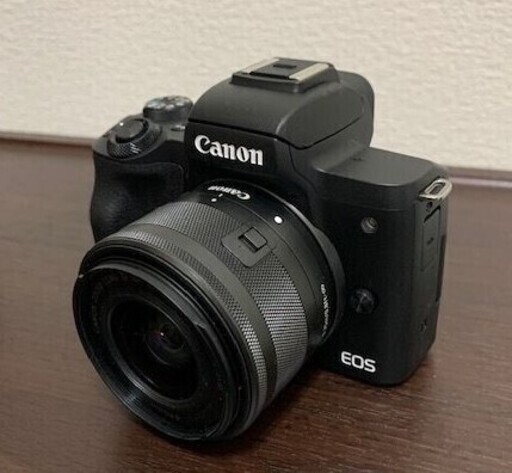 CANON キャノン EOS Kiss M EF-M15-45 IS STM  ブラック