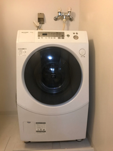 早い者勝ち！SHARP ドラム式洗濯機　乾燥機　9/6kg 2012年製　ES-V230