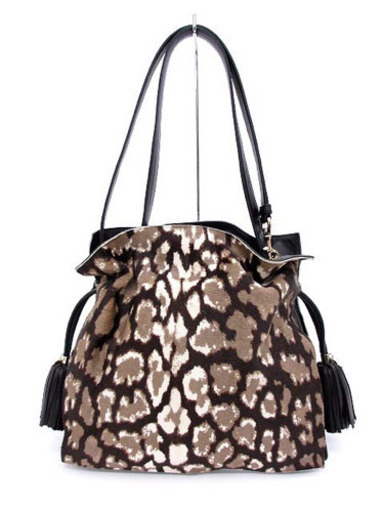 美品 ロエベ LOEWE フラメンコ30 ハラコ×ナッパレザー