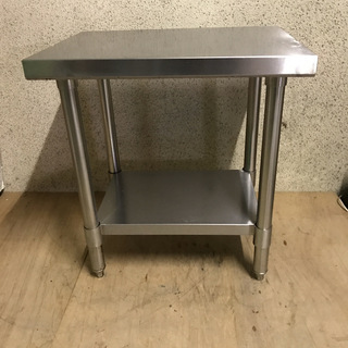 業務用 ステンレス 作業台 幅600mm×奥行450mm×高さ6...