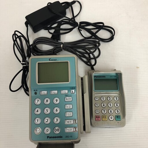 【Panasonic】 パナソニック カードリーダー カードネット クレジット決済端末 ZEC-15D ZEC-15C