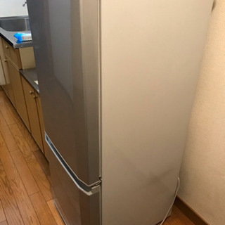 2ドア冷蔵庫 自動霜取りファン式 三菱電機 146L MR-P15Y 中古の画像