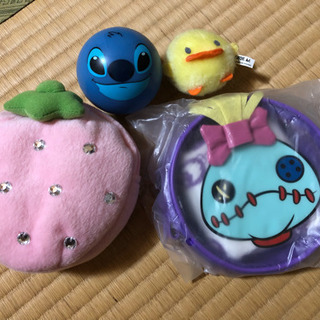 【子供用】スティッチ☆ポーチ＆ボール