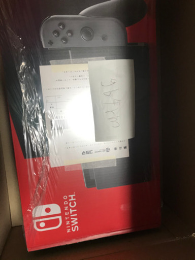 新品未開封ニンテンドースイッチグレーバッテリー新型