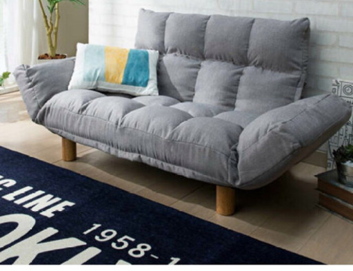 【15%OFF】新品 二人掛けカウチソファー