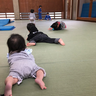 令和二年１月ベビー柔道☆畳であそぼ！