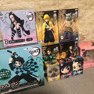 大特価 鬼滅の刃 フィギュア 一番くじ Qposket petitお得セット